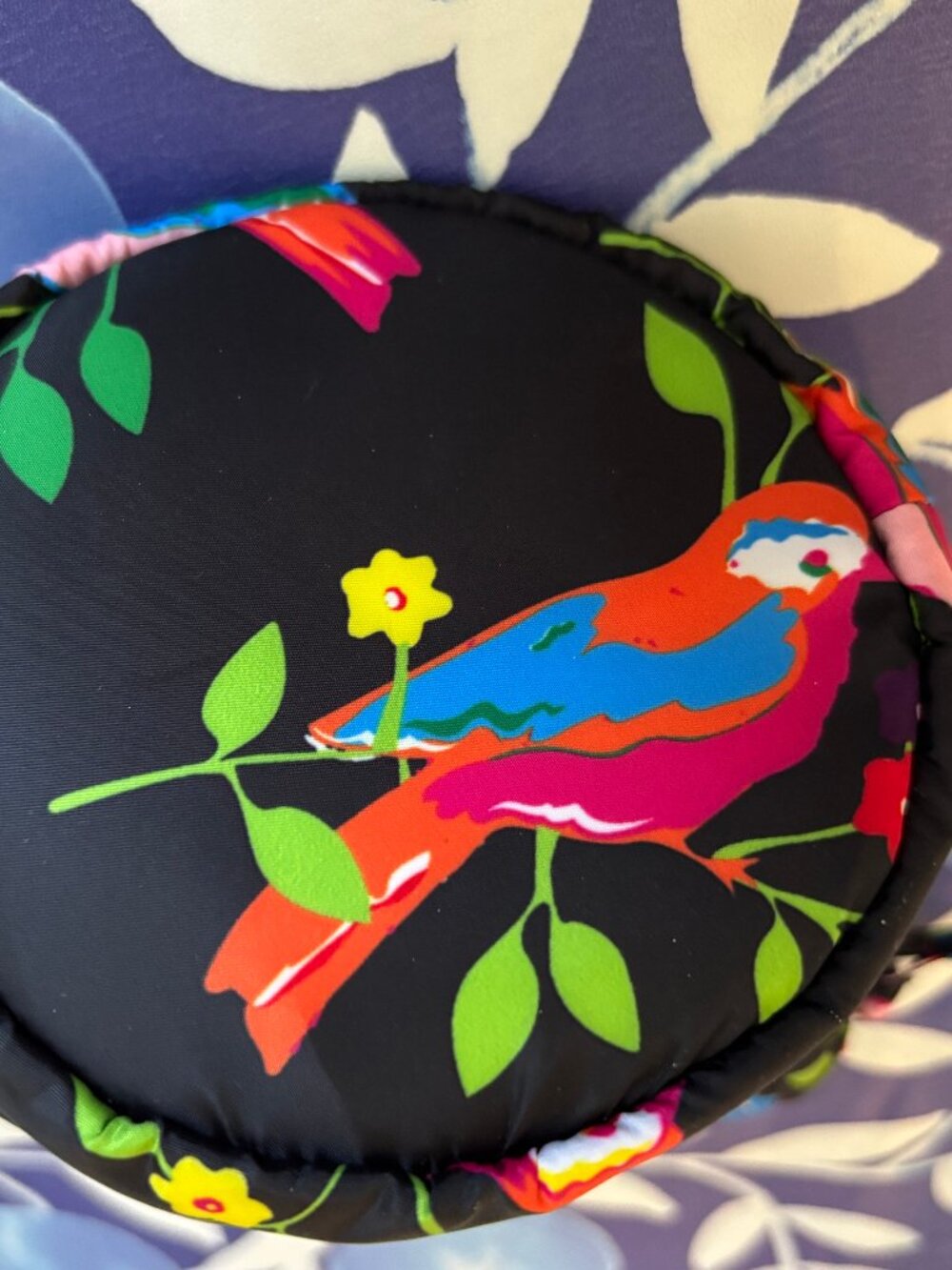 Betsey Johnson "Bird Is the Word" Kitsch Cage Bag w/ Pouch/Tassel/Chain Handle - Picture 11 of 13
